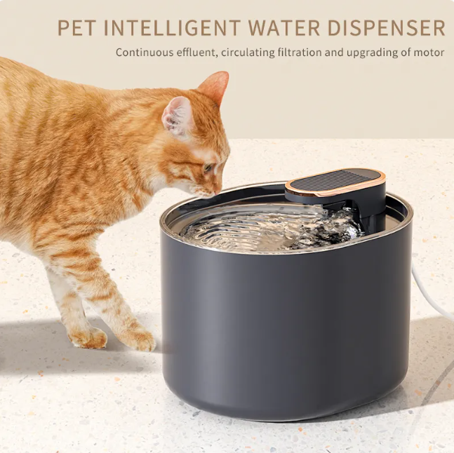 Fonte Inteligente 3L para Gatos – Água Sempre Fresca