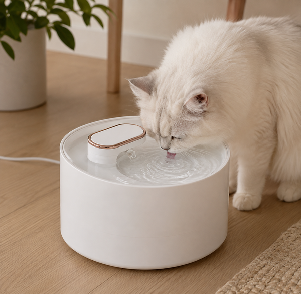 Fonte Inteligente 3L para Gatos – Água Sempre Fresca