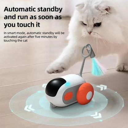 Brinquedo Inteligente para Gatos – Diversão Automática e Interativa